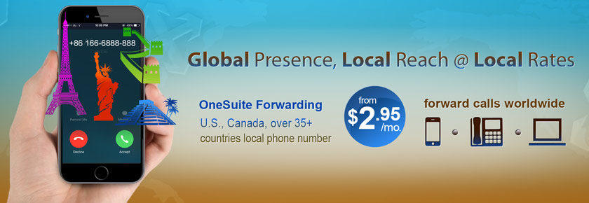 Global Presence, Local Reach @ Local Rates