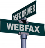 Two options to send fax
